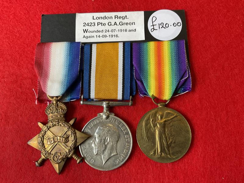Medals 1914-15 Trio