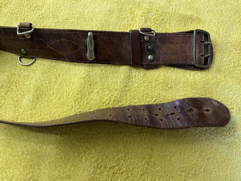 Military leather Belt