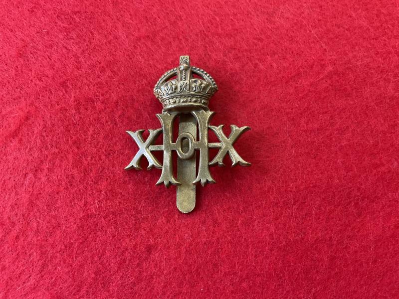 20th Hussars cap Badge