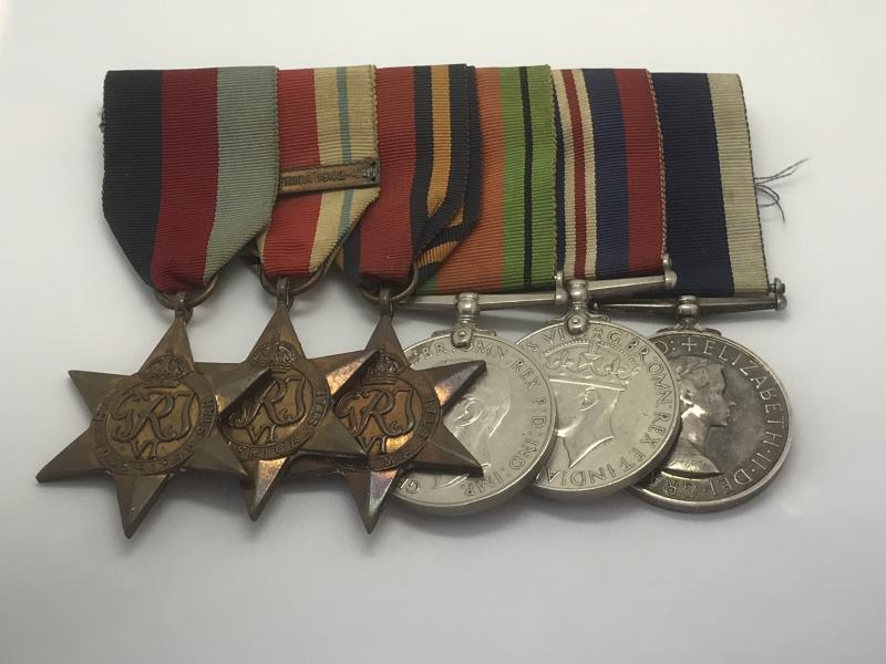 WW2 Naval Long service Group HMS Collinwood